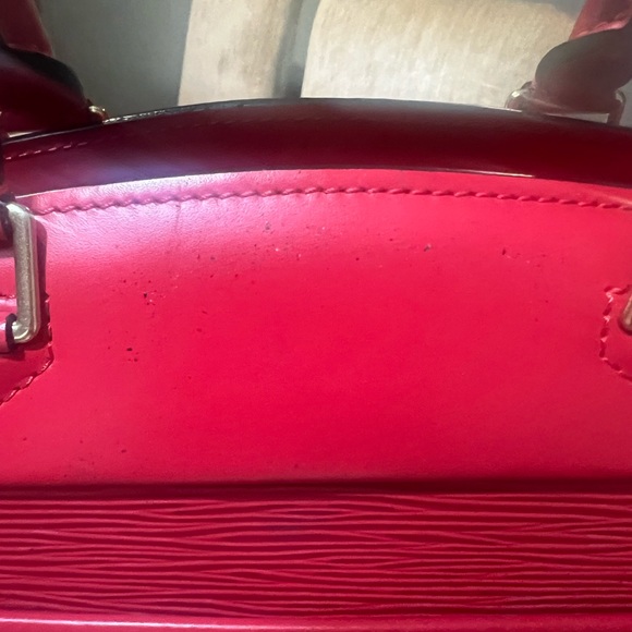 LOUIS VUITTON | Riviera epi leather | Red Bag | update: zipper fixed! - Picture 4 of 16